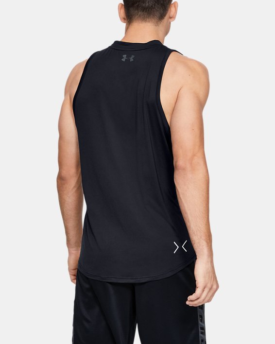 Men's Curry Elevated Tank in Black image number 2